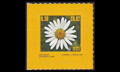 Eesti 574 ** Käyttösarja kukka (2007)