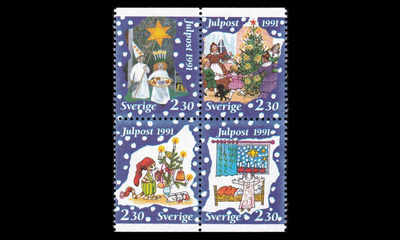 Ruotsi 1692-5hb ** Joulu (1991)