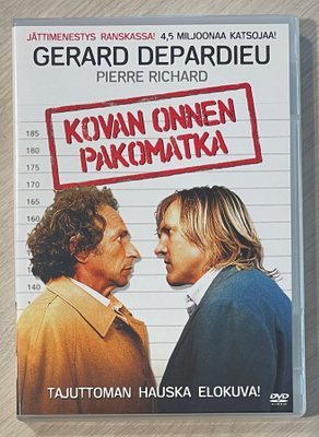 Kovan onnen pakomatka (1986) Gerard Depardieu