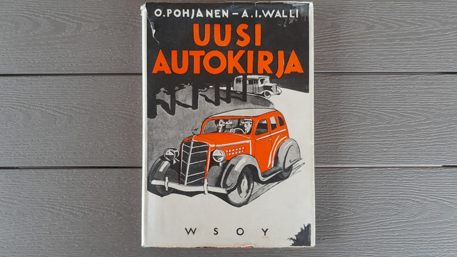 Uusi Autokirja 1936 2p. (Pohjanen & Walli 1936)