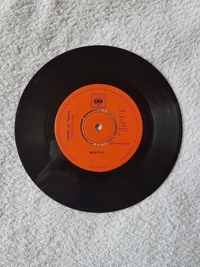 Leena Ja Tuula - Muistelo / Astridin Valssi (7" single)