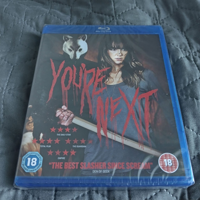 You're Next Blu-Ray **muoveissa**