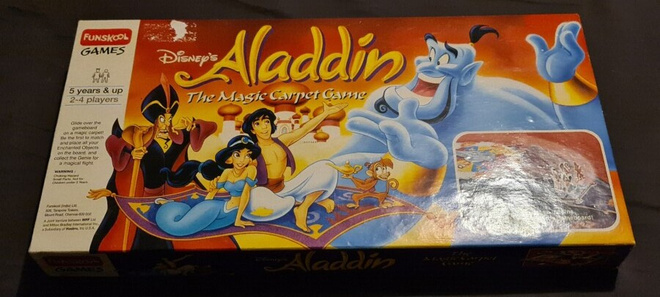 ALADDIN - The magic carpet game ( Lautapeli )