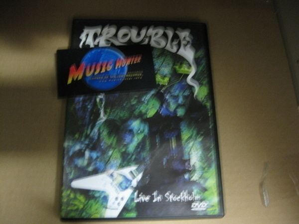 TROUBLE - LIVE IN STOCKHOLM DVD UUSI