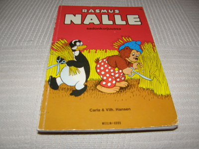 Rasmus Nalle sadonkorjuussa