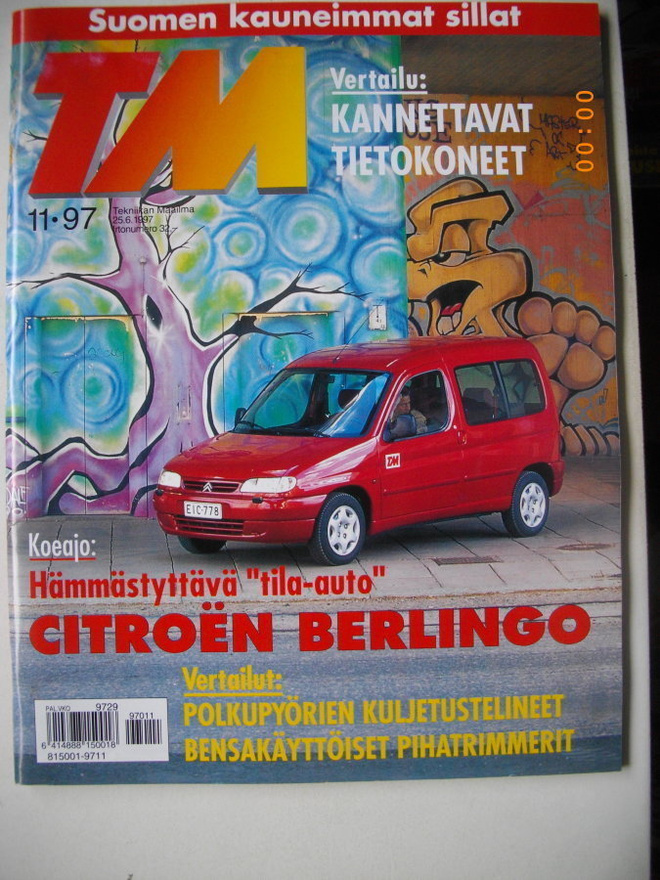 Tekniikan Maailma Nro 11/1997 (30.7)