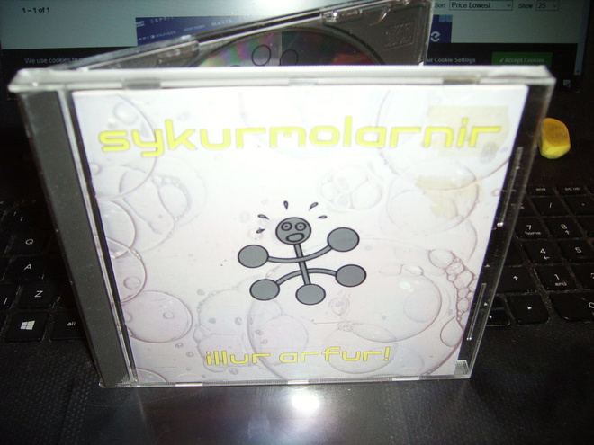 CD : Sykurmolarnir : Illur Alfur ! (1989 One Little Indian)