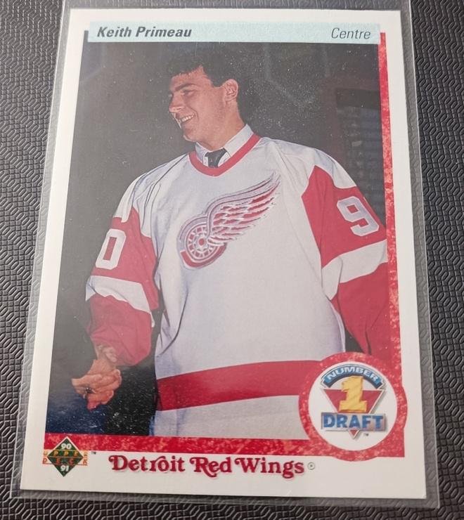 1990-91 Upper Deck French #354 KEITH PRIMEAU - RC