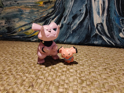 Pokemon Zukan Snubbull Granbull evo