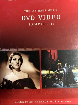 THE ARTHOUSE MUSIK DVD VIDEO SAMOLER II