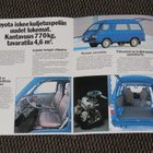 1982 Toyota Lite-Ace esite - Korpivaara - KUIN UUSI - pikkukuva 2