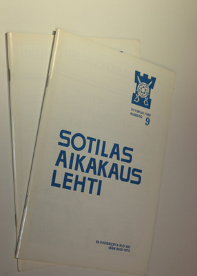 Sotilasaikakauslehti 9-10/1983 : Upseeriliiton julkaisu
