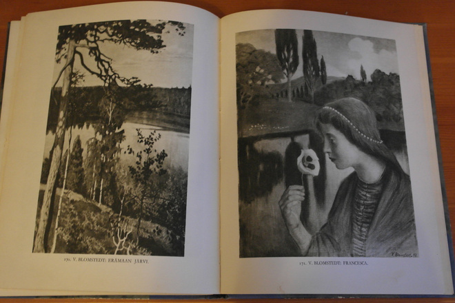 L.Wennervirta:Suomen taidetta 1800-luvulla.Sid.