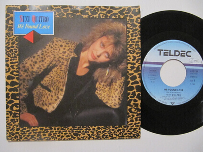 Suzi Quatro We Found Love 7" sinkku