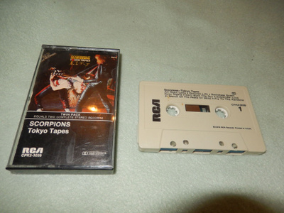 Scorpions - Tokyo tapes c-kasetti