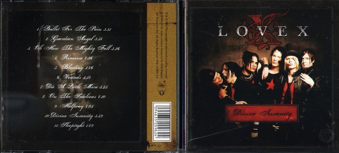 LOVEX . CD-LEVY . DIVINE INSANITY