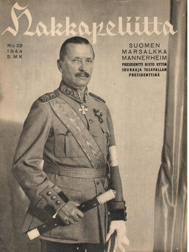 Hakkapeliitta no 32, v.1944 Marskin presidenttiys