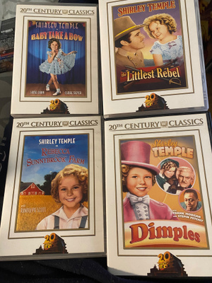 Shirley Temple x 4 dvd
