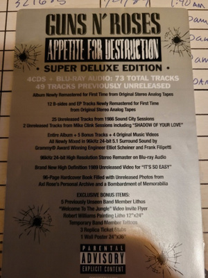 Guns N' Roses:Appetite For Destruction (Super Deluxe Edition