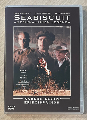 Seabiscuit – amerikkalainen legenda (2DVD) 7 Oscarin ehdokas