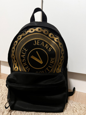 Aito Versace Jeans Couture Logo Medallion -reppu.
