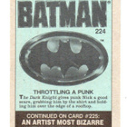 Purkkakuva Batman n:o 224 1989 THROTTLING A PUNK - pikkukuva 2
