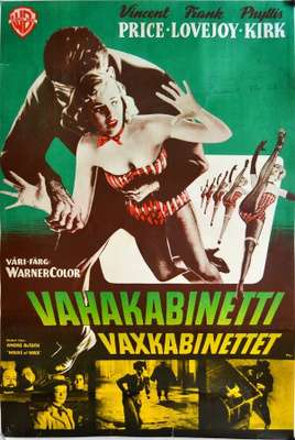 Elokuvajuliste: Vahakabinetti (Vincent Price)