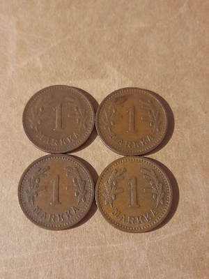 1 MARKKA 1942,4kpl