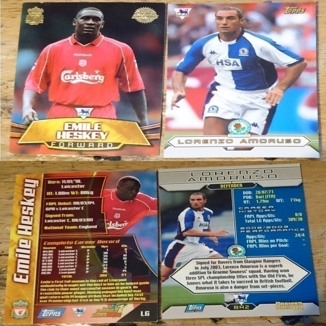 TOPPS JALKAPALLO KERÄILYKORTTEJA 2KPL