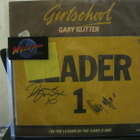 GIRLSCHOOL GARY GLITTER IM THE LEADER OF THE GANG X SIGNAT - pikkukuva 1