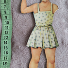 Paperinukke tyttö 1950-60-luku - pikkukuva 3