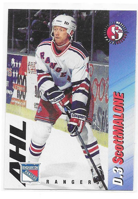 1995-96 Binghampton Rangers #3 Scott Malone ex- Espoo farmi