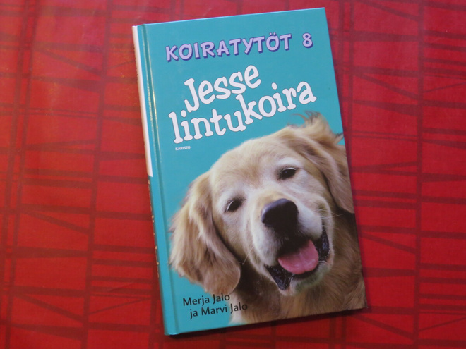 Kirja Jesse lintukoira (Merja ja Marvi Jalo), kovakantinen