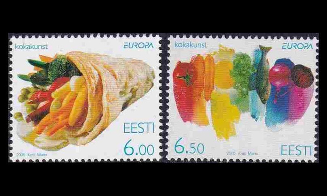 Eesti 515-6 ** Europa gastronomia (2005)