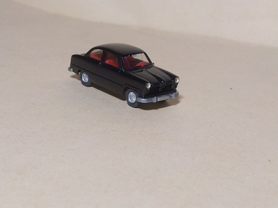 Ford	12M	henkilöauto	1956	musta		1:87	Wiking