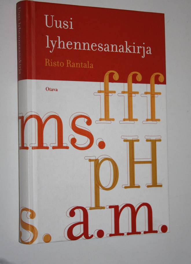 Risto Rantala : Uusi lyhennesanakirja