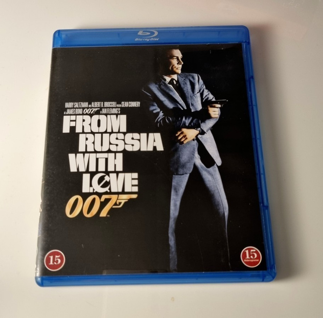 From Russia with Love (Sean Connery, 1963) bluray