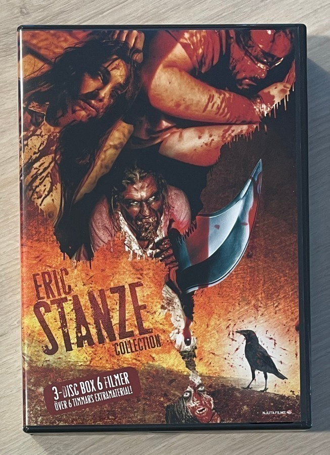 Eric Stanze -kokoelma (3DVD) 6 elokuvaa + ekstroja (UUSI)