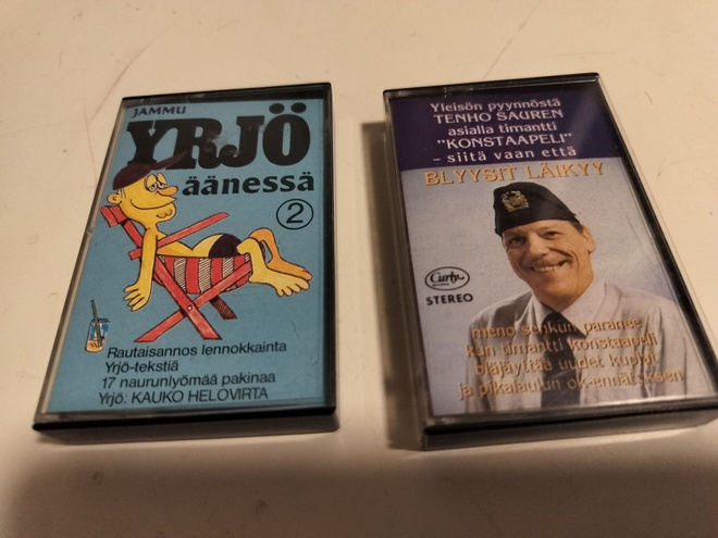 Yrjö äänessä ja Blyysit läikyy