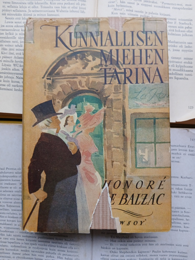 Honore de Balzac - Kunniallisen miehen tarina (sid.)