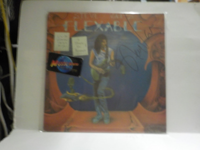 STEVE VAI - FLEXABLE M-/M- LP + STEVE VAI'S NIMMARI