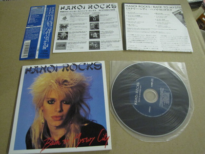 Hanoi Rocks Back to the mystery city cd K2HD japani 2006 obi