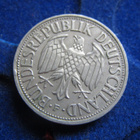 1 mark 1959F. Länsi-Saksa. West Germany - pikkukuva 2
