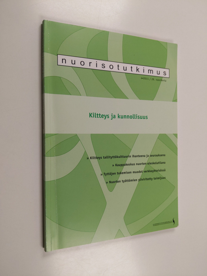 Nuorisotutkimus 4/2011 : Kiltteys ja kunnollisuus