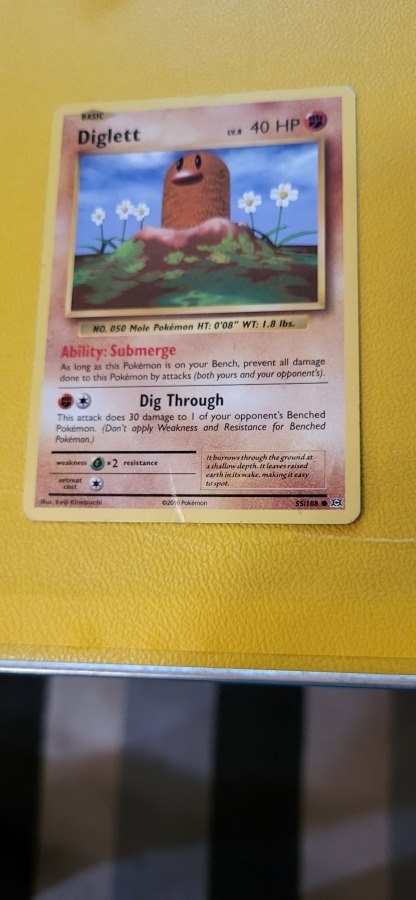 Diglett (EVO 55) XY Evolutions CCG card