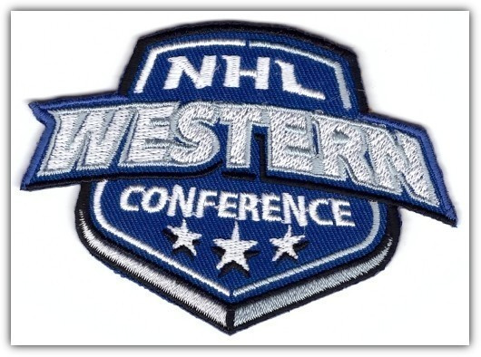 NHL - Western Conference -kangasmerkki / hihamerkki