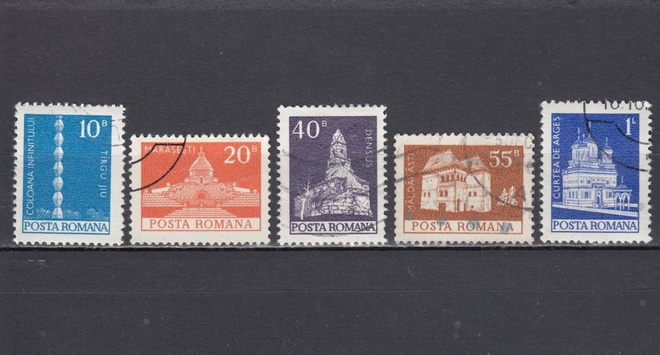 Romania 1973 Monumentteja