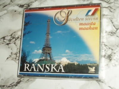 3 X CD Sävelten Siivin Maasta Maahan Ranska (Uusi)