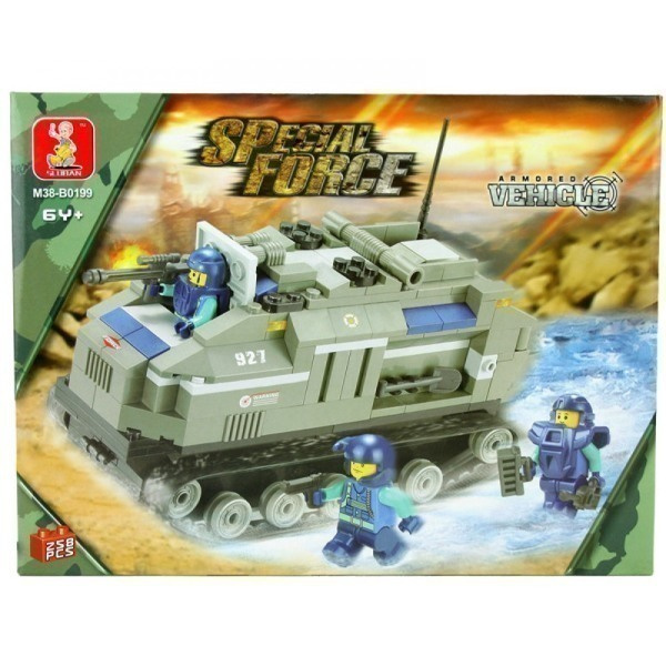 Sluban Special Force Armored Vehicle, 258 osaa, 3 hahmoa UUS
