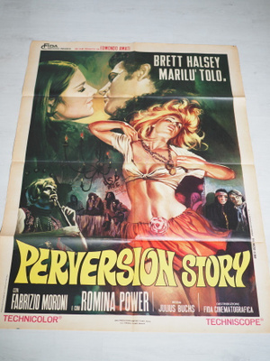 Perversion Story - elokuvajuliste ( 140 x 100 cm )